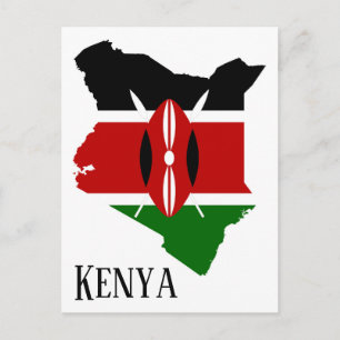 Kenia Briefkaart