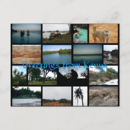 Kenia Briefkaart