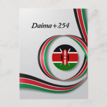 Kenia Briefkaart