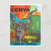 Kenia Briefkaart (Voorkant)
