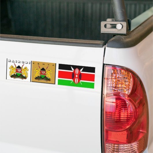 KENIA BUMPERSTICKER (Op Truck)