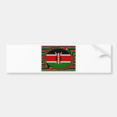 Kenia Bumpersticker (Voorkant)