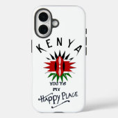 Kenia Case-Mate iPhone Case (Achterkant)