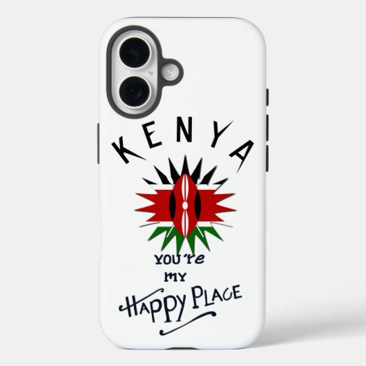 Kenia Case-Mate iPhone Case (Achterkant)