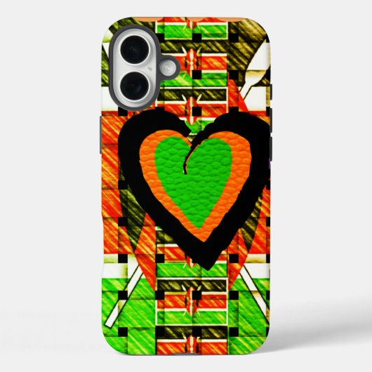 Kenia Case-Mate iPhone Case (Achterkant)