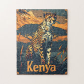 Kenia Cheetah Legpuzzel (Verticaal)
