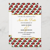 KENIA Christelijke Bruiloftsfeest Save The Date (Voorkant / Achterkant)