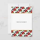 KENIA Christelijke huwelijksuitnodiging Save Date Save The Date (Achterkant)