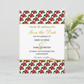 KENIA Christelijke Huwelijksviering Save The Date (Staand voorkant)