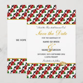 KENIA Christelijke Huwelijksviering Save The Date (Voorkant / Achterkant)