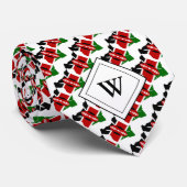 KENIA Christelijke Schrift Monogram Stropdas (Opgerold)