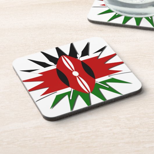 Kenia Drankjes Onderzetter (Linkerzijde)