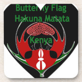 Kenia Drankjes Onderzetter (Voorkant)