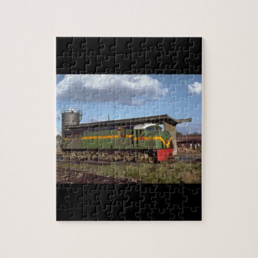 Kenia, EAR diesel unit_Trains of the World Legpuzzel (Verticaal)