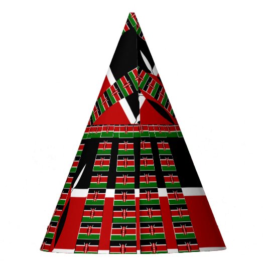 Kenia Feesthoedjes (Achterkant)