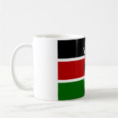 Kenia Flag , Afrika Koffiemok (Links)