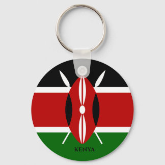 Kenia Flag , Afrika Sleutelhanger