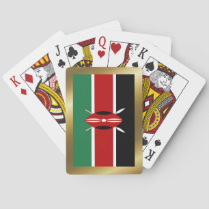 Kenia Flag-spelkaarten Pokerkaarten