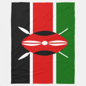 Kenia Fleece Deken (Voorkant)