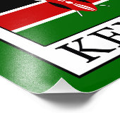 Kenia Foto Afdruk (Hoek)