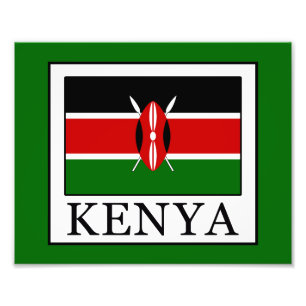 Kenia Foto Afdruk