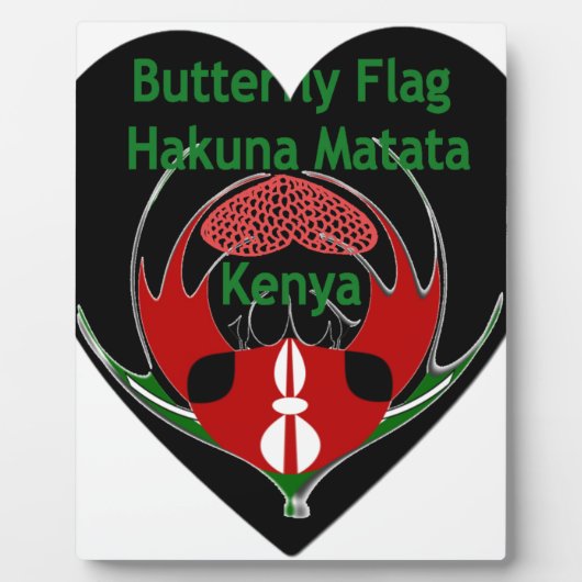 Kenia Fotoplaat (Voorkant)