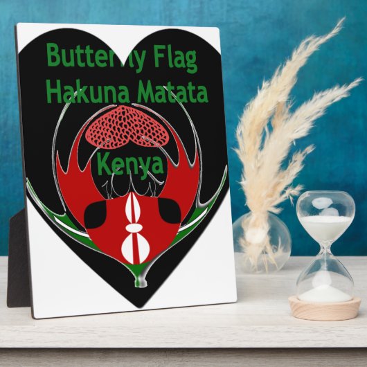 Kenia Fotoplaat (Zijkant)