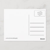 Kenia giraffe in het wild briefkaart (Achterkant)