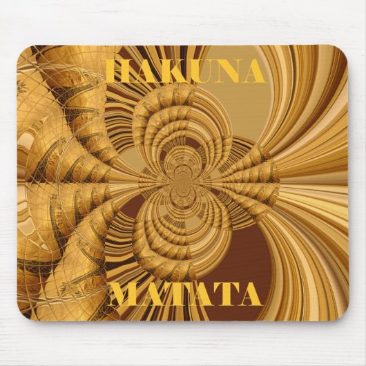 Kenia Giraffe Mousepad Horizontale Sjabloon Muismat (Voorkant)