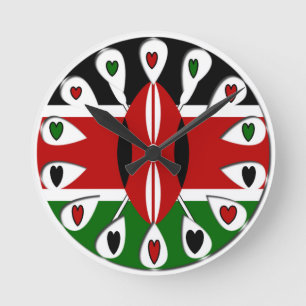Kenia Hart Ronde Klok