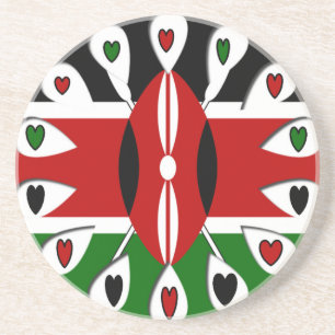 Kenia Hart Zandsteen Onderzetter