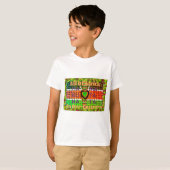 Kenia: heel Afrika in één land | Geweven Vlag D T-shirt (Voorkant volledig)