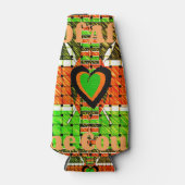 Kenia: Heel Afrika in één land - geweven vlag Flesjeskoeler (Voorkant)