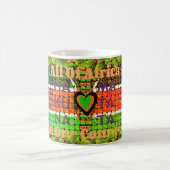 Kenia: Heel Afrika in één land - geweven vlag Koffiemok (Center)