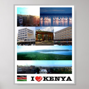 Kenia - I Love - Poster