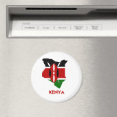 KENIA KAART MAGNEET (Insitu (Vaatwasser))