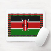 Kenia Kenyan Flags Muismat (Met muis)