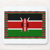 Kenia Kenyan Flags Muismat (Voorkant)