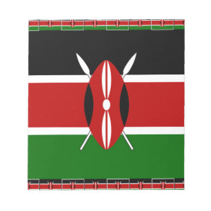 Kenia Kenyan Flags Notitieblok