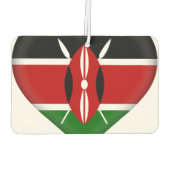 Kenia (Kenyan) Vlag Luchtverfrisser (Achterkant)