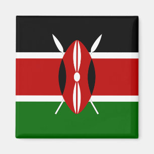 Kenia (Kenyan) Vlag Magneet
