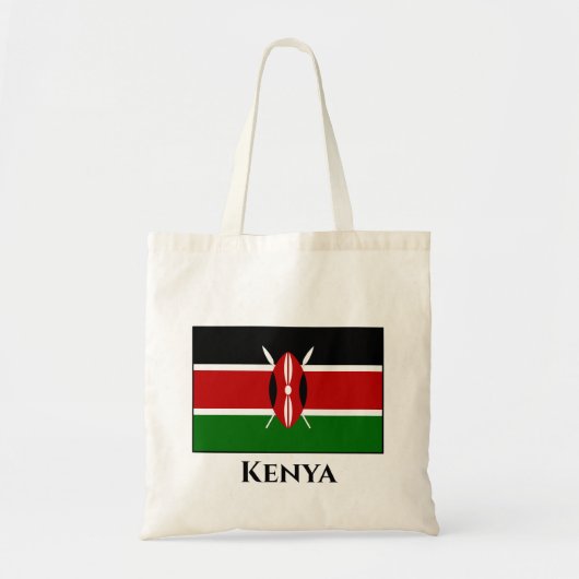 Kenia (Kenyan) Vlag Tote Bag (Voorkant)