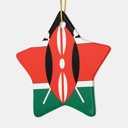 Kenia Keramisch Ornament (Links)