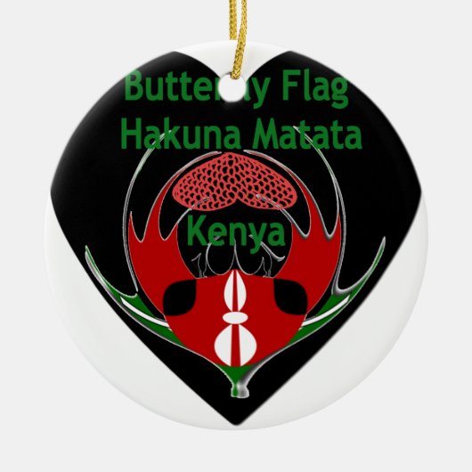 Kenia Keramisch Ornament (Voorkant)