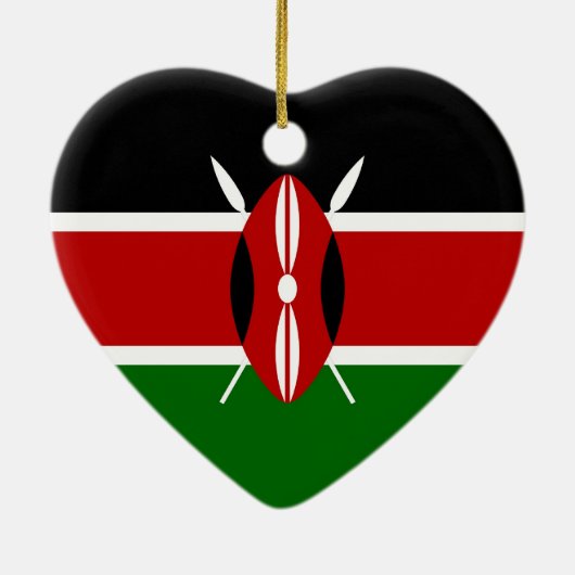 KENIA KERAMISCH ORNAMENT (Achterkant)