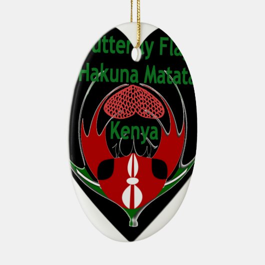 Kenia Keramisch Ornament (Rechts)