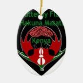 Kenia Keramisch Ornament (Voorkant)