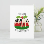 KENIA| Kerstmis| Festisch Feestdagenkaart (Staand voorkant)