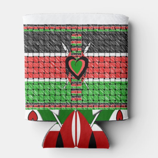 Kenia Koelbox Blikjeskoeler (Achterkant)