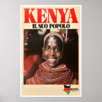 Kenia Kunst Afrikaanse Print Afrika Reisposter Haa